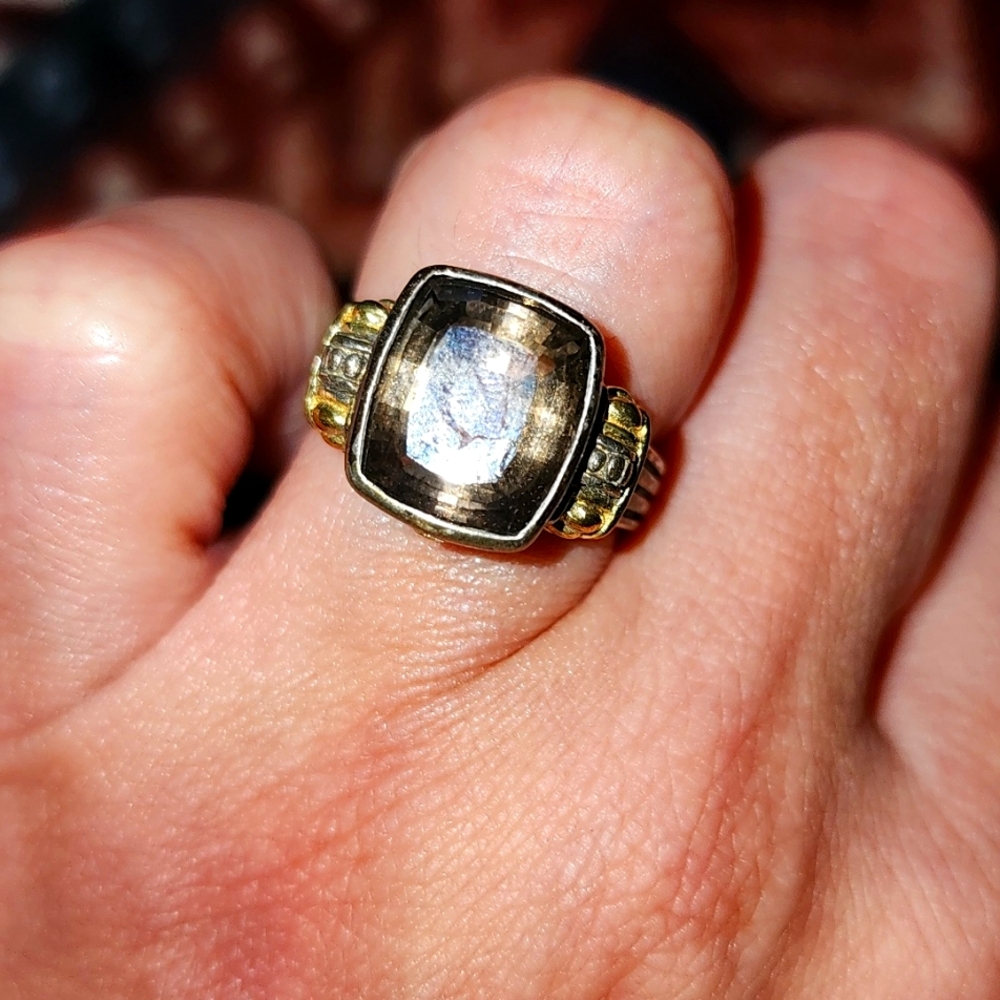 Lagod Smokey Topaz Ring Size 7